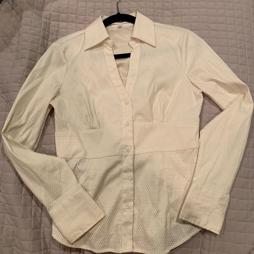 Express Work Blouse Size Small - image 3